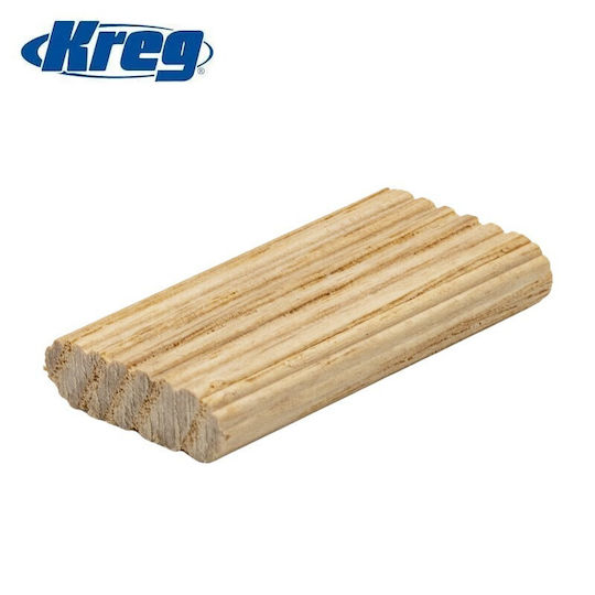 Kreg Kt0620-150-75 Oval Dowel Pins 6x20mm 75 Pieces Mortisemate Kltj100