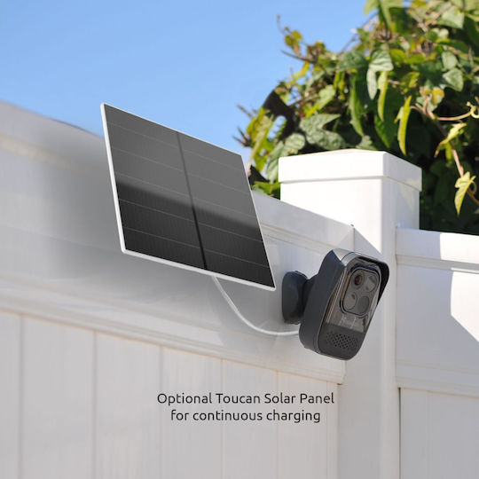Toucan Ηλιακό Panel Συστημάτων CCTV Λευκό
