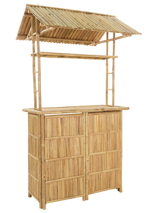 Masa Bar din Bambus 115x95 cm