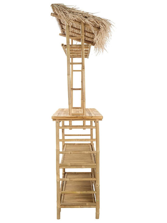 Bar-Tisch aus Bambus 110x50x209cm