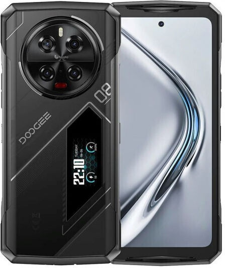 Doogee V40 5G Dual-SIM (12GB/512GB) Widerstandsfähig Smartphone Schwarz/Rot