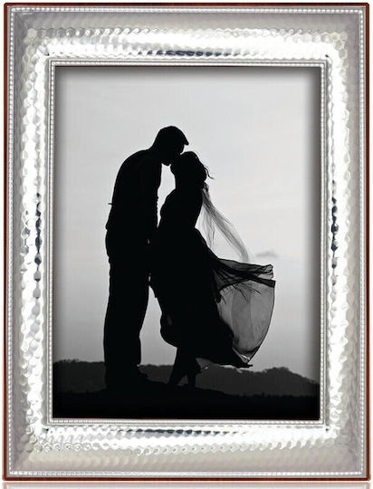 Slevori Fotorahmen Silber mit Silbernem Rahmen