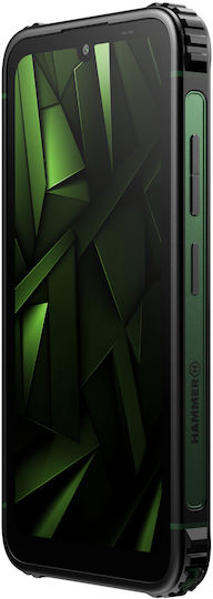 Hammer Ranger Dual SIM (8/256GB) Ανθεκτικό Smartphone Μαύρο-Πράσινο