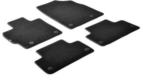 Lampa Set of Front and Rear Mats 4pcs for Mazda CX-7 2013+ Black