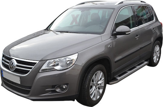 GroupAK Σκαλοπάτια Αυτοκινήτου 4x4 για Volkswagen Tiguan 2τμχ