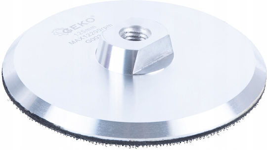 Geko Aluminum Polishing Disc Velcro 125mm M14 Profi 40