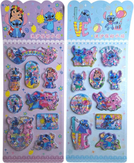 Stitch Water Stickers for Children 3+ Years (Miscellaneous Designs)
