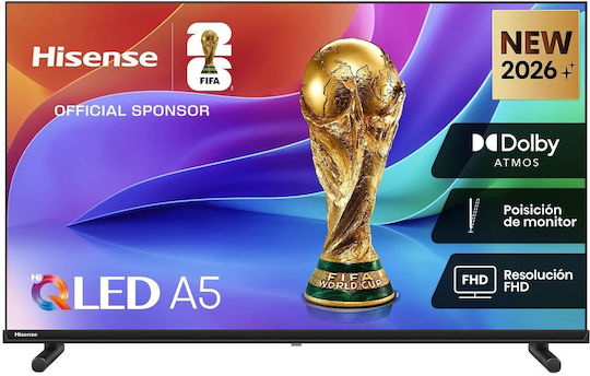 Hisense Смарт Телевизор 40" Full HD QLED A5S HDR (2026) 40A5S
