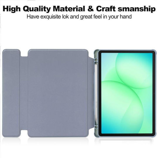 Husă Ultra Hybrid Flip Cover Rotativă Albastră Galaxy Tab A9+ / Galaxy Tab A11+