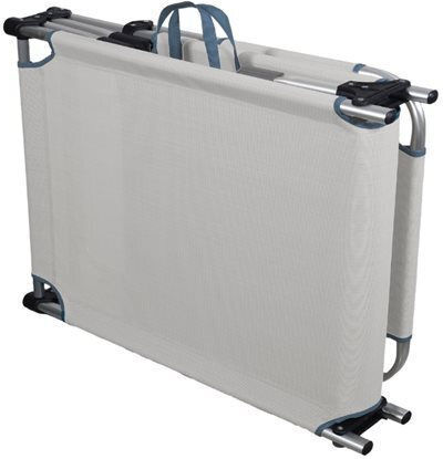 Hupa Strandliege Gray Aluminium mit Höhe 28cm