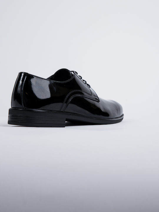 Pantofi Eleganți Bărbătești Din Piele Negri