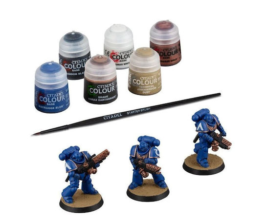 Warhammer 40,000 Infernus Marines + Paints Set 3 Μινιατούρες & 6 Χρώματα