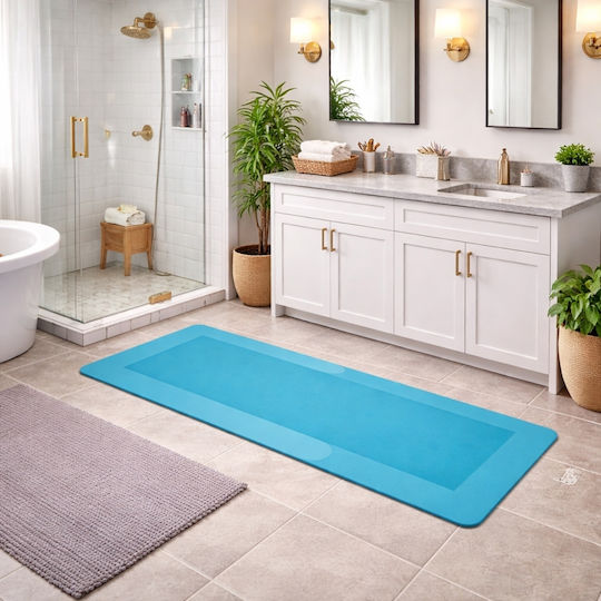 My Home Luxury Πατάκι Μπάνιου 74511 Τιρκουάζ 60x180εκ. My Home Luxury Πατάκι Μπάνιου 74511 Τιρκουάζ 60x180εκ.