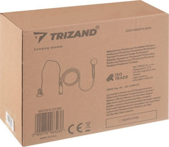 Battery Shower 8.2x6.8x2.18cm