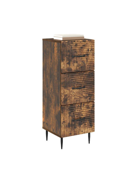 Metal Storage Drawers L33xW34.5xH89.5cm
