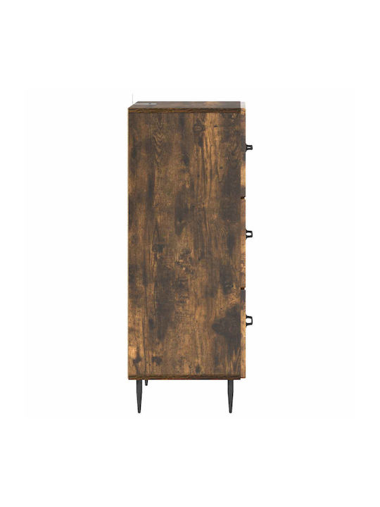 Metal Storage Drawers L33xW34.5xH89.5cm