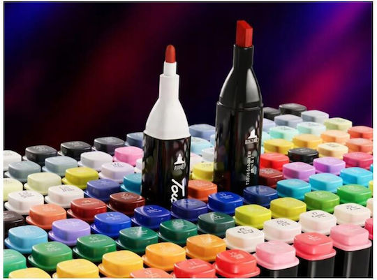 Zeichenstifte 1mm Feine, mit Doppelspitze, Professionell Set 24 Farben