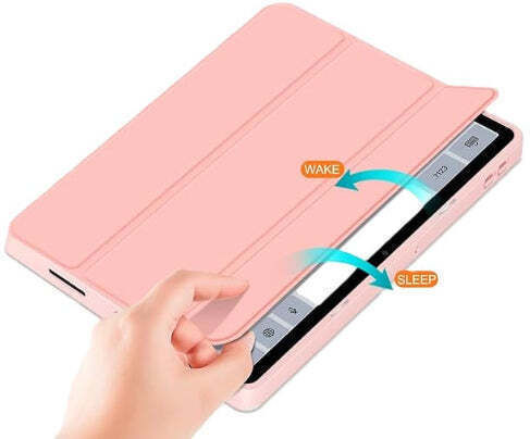 Tri-fold Flip Cover Durable Rose Gold (Lenovo Idea Tab 11")