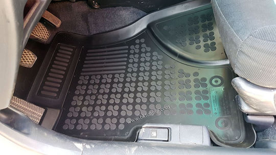 Sahler Raised Sides 3D Rubber Car Mats Honda Civic 5-Door 2001-2005 Raised Sides Type Black 3 Pieces
