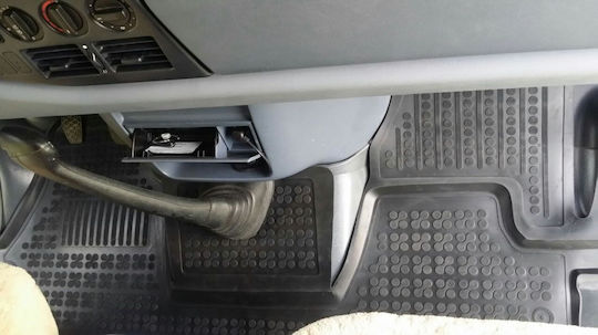 Sahler Πατάκια Σκαφάκια 3d Λάστιχο Mercedes Sprinter 2000-2006 Τύπου Σκαφάκι Μαύρο 1 Τεμάχιο