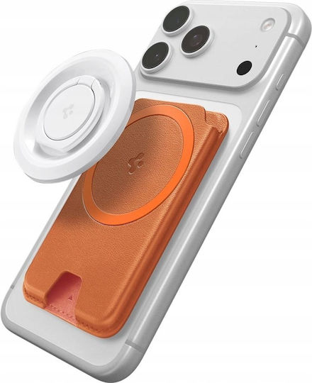 Spigen MagSafe Θήκη Καρτών Valentinus Magfit+ Metallic Orange