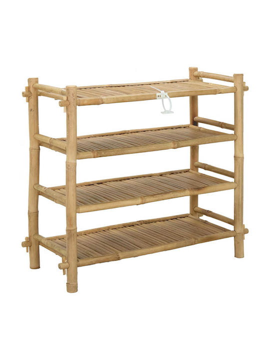 vidaXL Schuhorganisatoren aus Bambus 86x35x75cm