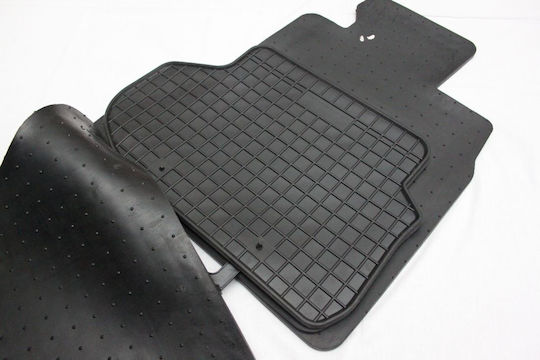 Refref Rubber Car Mats Bmw Series 5 F10 F11 2013+ Black 4 Pieces