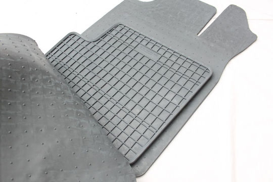 Refref Πατάκια Λάστιχο Dacia Duster 2010+ Logan 1 2004+ Sandero 2008+ Γκρι 4 Τεμάχια