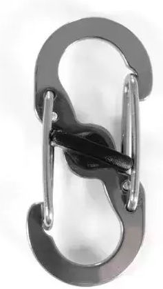 Carabinier Tip S Origin Outdoors cu Blocare 2 Bucăți