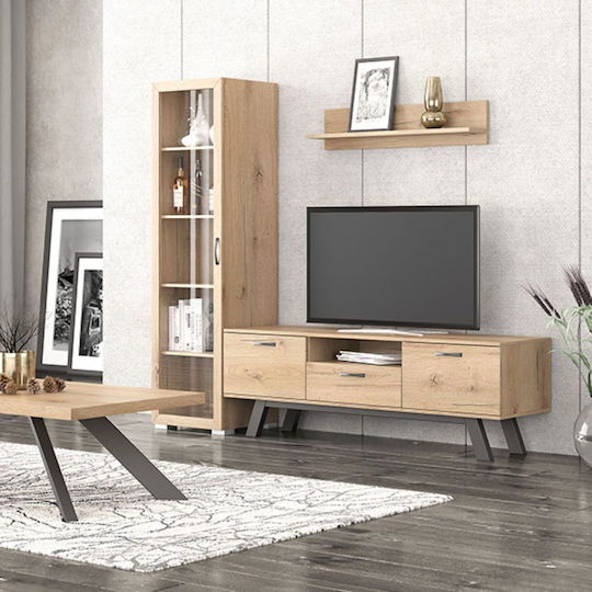 Bibliotecă Living N30 Maro L195xL45xÎnălțime180cm