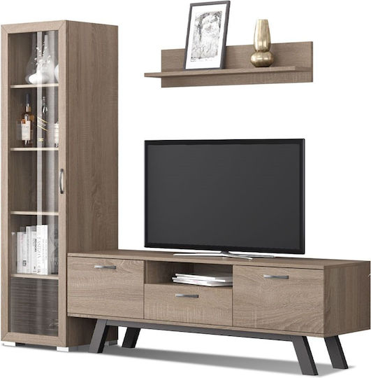 Bibliotecă Living N30 Maro L195xL45xÎnălțime180cm
