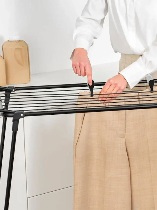 Brabantia Πτυσσόμενη Απλώστρα Δαπέδου με Μήκος Απλώματος 22m