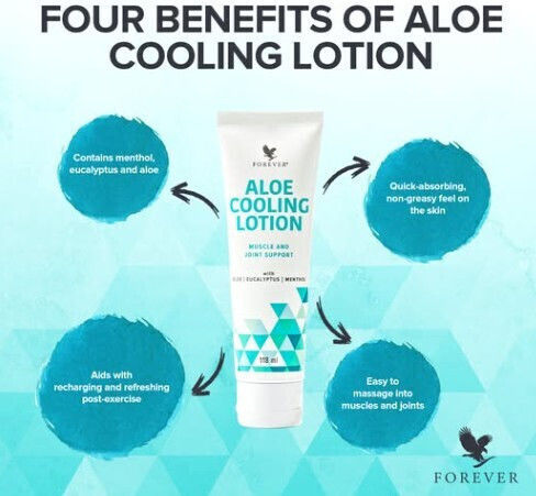 Aloe Kühlende Creme Kältetherapie