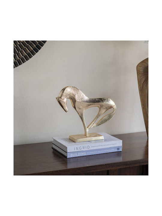 Artekko Διακοσμητικό Άλογο από Μέταλλο 31x8.5x26cm