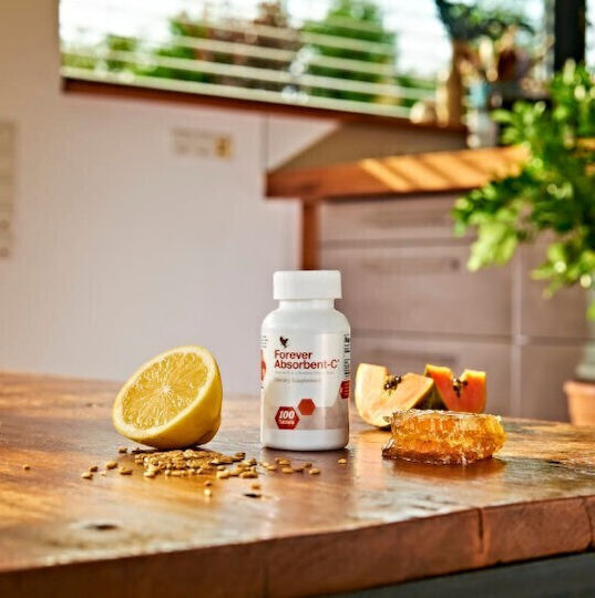 Forever Living Absorbent-C Supplement for Healthy Skin 100 Tablets