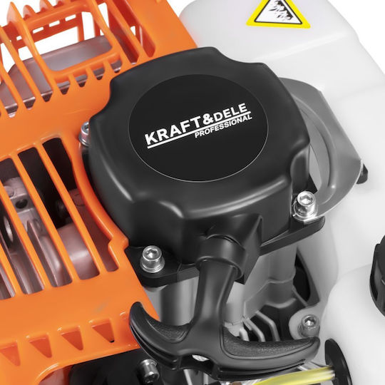 Kraft & Dele Τριβέλα Βενζίνης χωρίς Αρίδα 52cc με Ιπποδύναμη 6.7hp