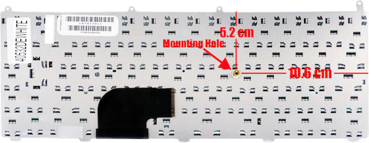 German Keyboard for Laptop Sony Vaio Vgn-ar Vgn-fe Vgn-ar11sr Vgn-ar51sr Vgn-fe21sr Vgn-fe31zr 147963121 148024471 Kfrsbg107a Kfrsba041a De White Code 40532dewhite