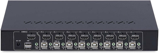 StarTech R8AH202-KVM-SWITCH KVM & Data Switch με HDMI