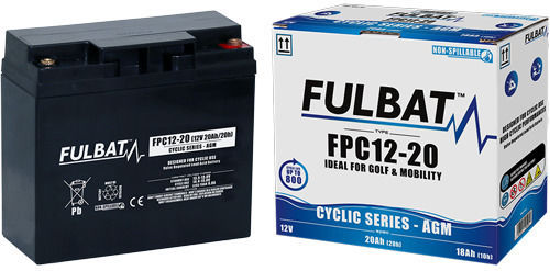 Fulbat Μπαταρία UPS με Χωρητικότητα 20Ah και Τάση 12V 590505 1τμχ