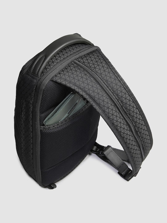 Männer Tasche Sling Schwarz
