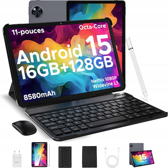Doogee U11 Vip Edition 11 Zoll Tablet (4GB/128GB) Graue