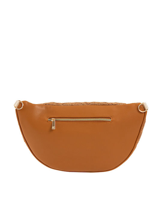 Straw Women's Crossbody Bag Brown