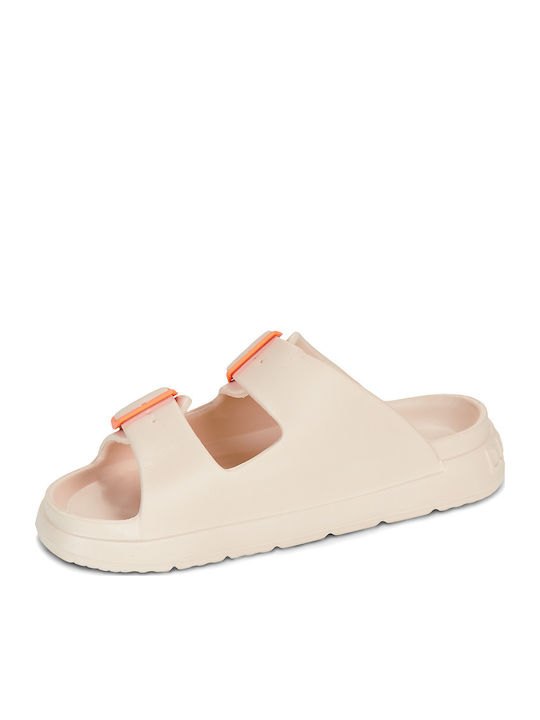 Vibe Foam Γυναικεία Σανδάλια Μπεζ