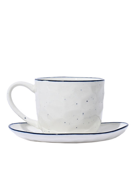 Estia Pebbles Coffee Cup Porcelain Brown 120ml