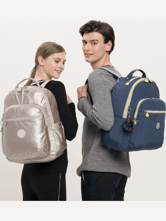 Kipling Seoul 27lt Ασημί Kipling Seoul 27lt Ασημί