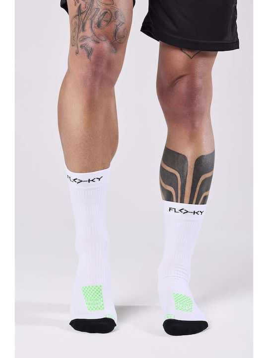 Floky Laufende Sportsocken Weiße 1 Paar