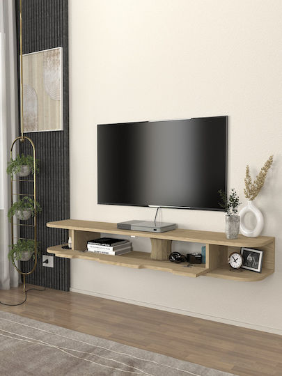 Έπιπλο TV Επιδαπέδιο Cream 150x29.6x29.6εκ. Έπιπλο TV Επιδαπέδιο Cream 150x29.6x29.6εκ.