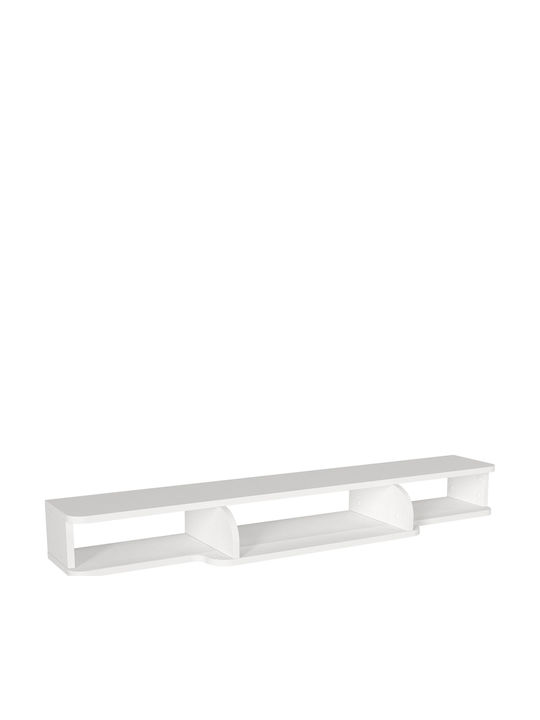 Έπιπλο Τηλεόρασης White Μ135xΠ29.6xΥ29.6cm