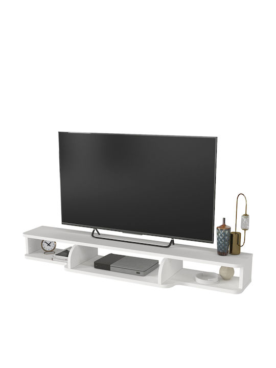 Stand TV Alb L135xA29.6xÎ15.6cm