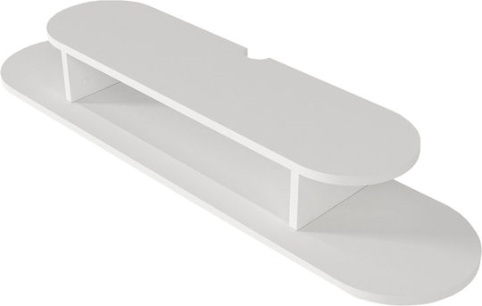 Stand TV Alb L120xA29.6xÎ15.6cm